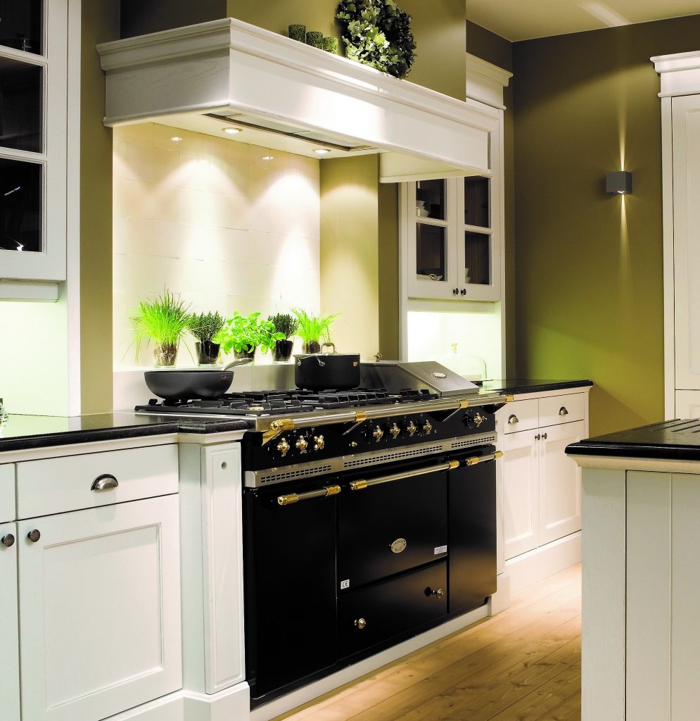 Lacanche Classic Citeaux Black Brass Trim